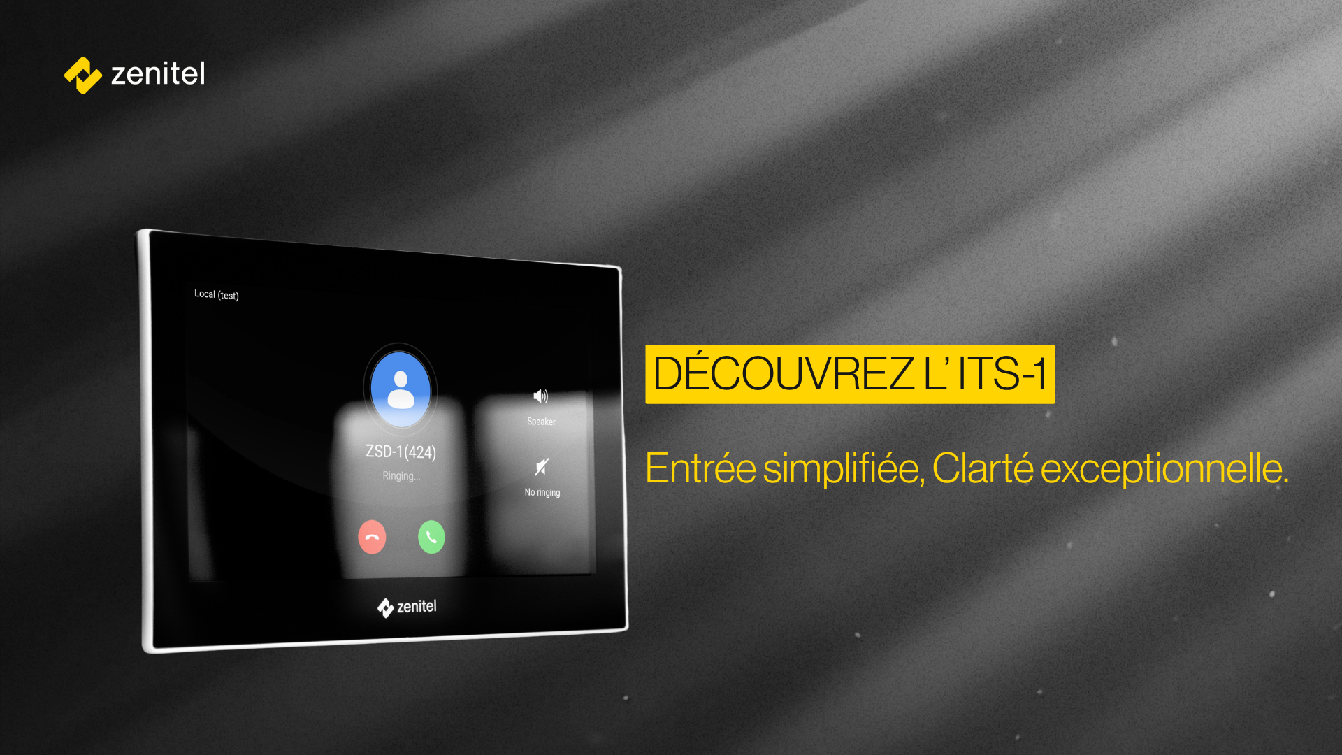 ITS-1 : le nouvel interphone IP intérieur